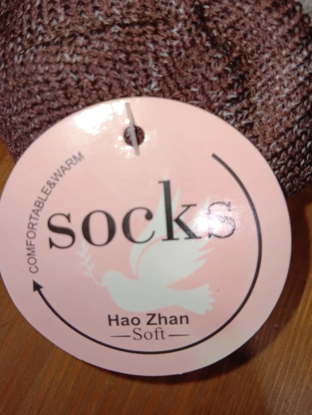 Hao Zhan Cozy Fleece-Lined Slipper Socks